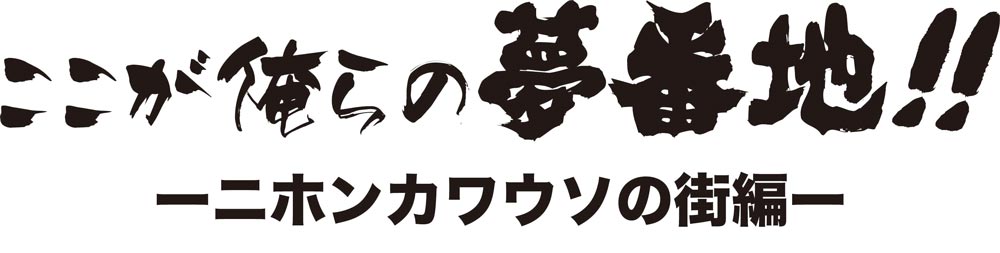 ここが俺らの夢番地!! ーニホンカワウソの街編ー