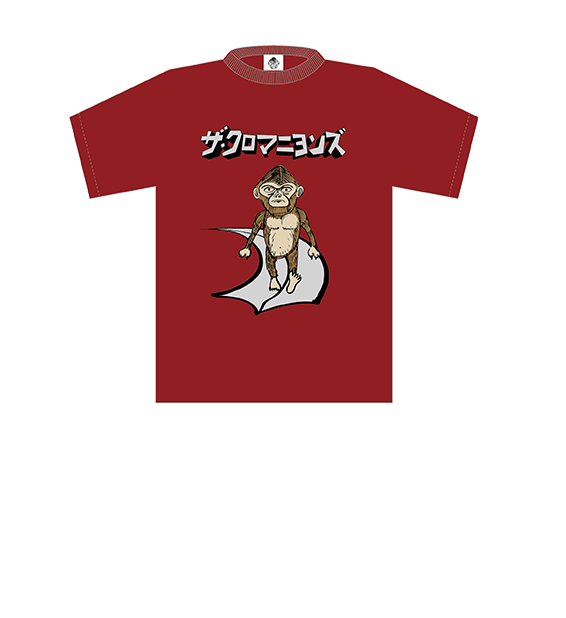 クロマニヨンズ　ペインターTシャツ　タオル　セット　サイズXL レッド GOODS(グッズ) | ザ・クロマニヨンズ(THE CRO-MAGNONS)